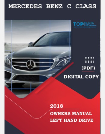 mercedes benz c class 2018 owners manual